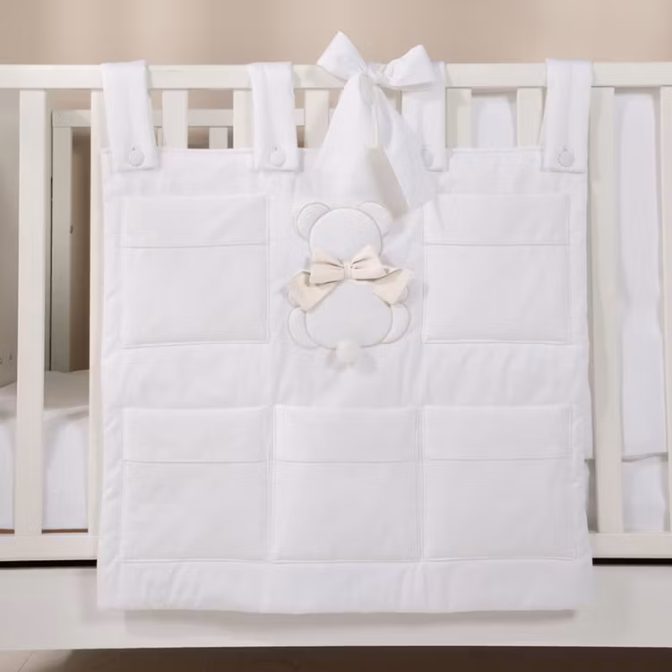 Hanging storage panel with pockets in 3 Color