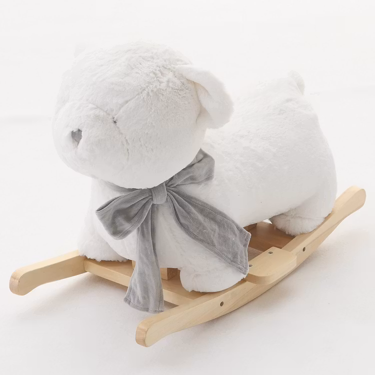 Batuffolo rocking chair. SCARF 2 COLOR