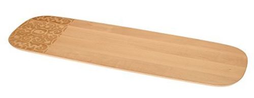 Ostbricka/Serving board in beech-wood with relief decoration.