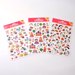 Stickers Prinsessa Mix