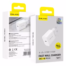 Blavec Väggladdare BC-9 – USB-C – PD 20W 3A vit
