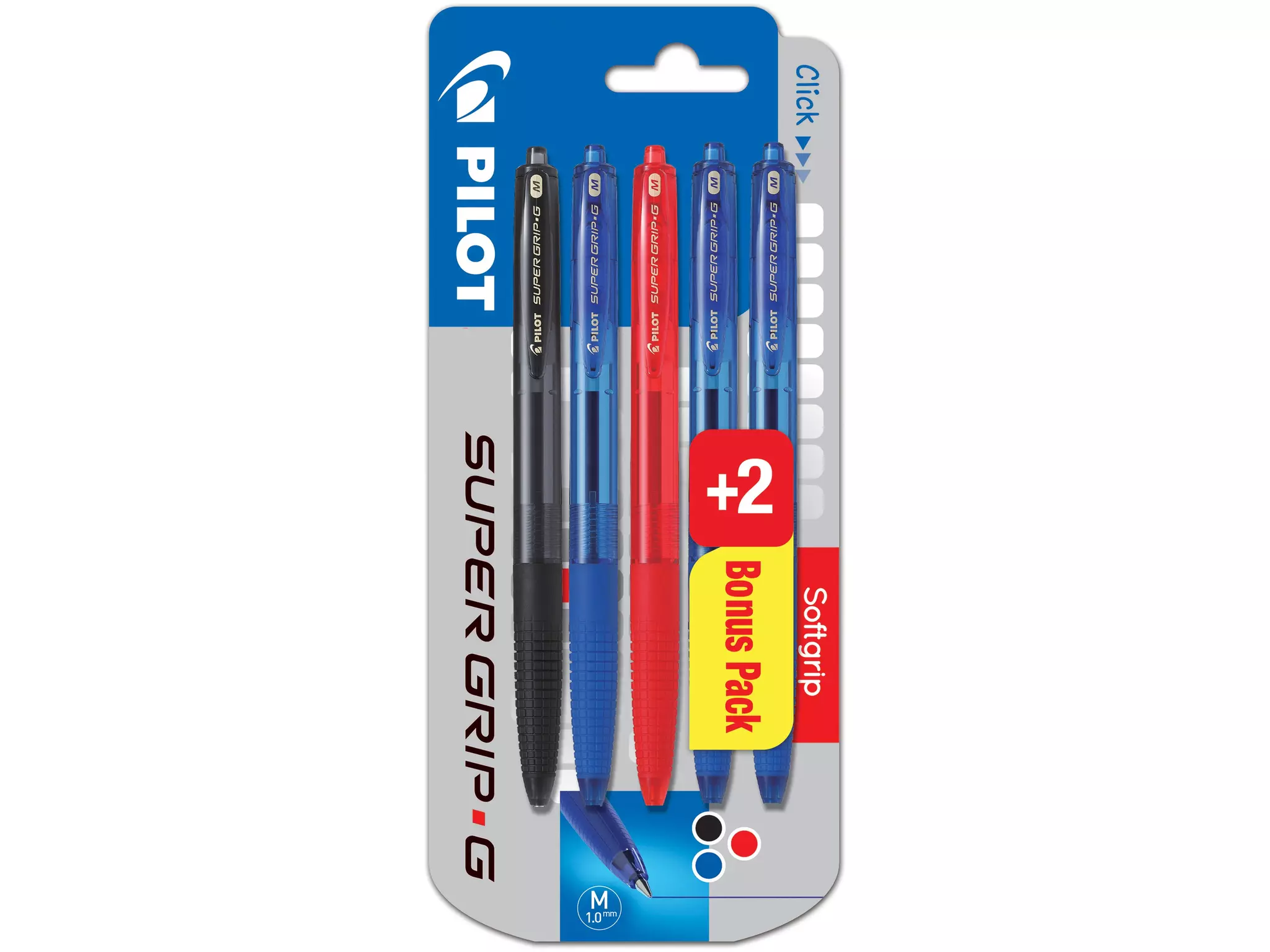 Pilot Supergrip Bonus Pack 3+2
