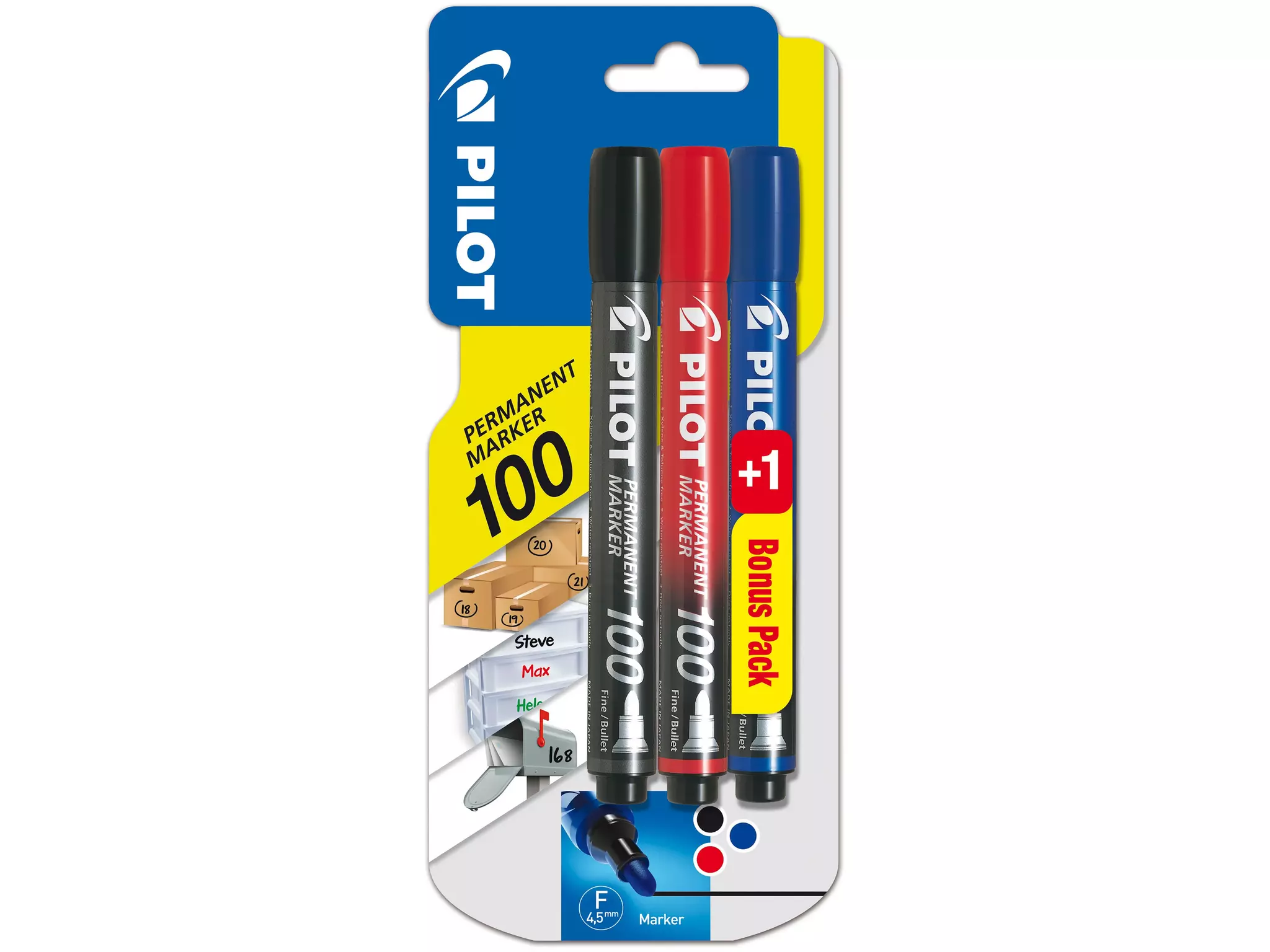 Pilot 100 Märkpenna Bonus Pack