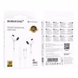 Borofone Sladdhörlur USB-C BM100 Max Fuente