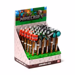 Suddbar Bläckpenna Minecraft 36st/fp
