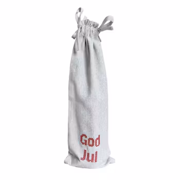 Tygpåse av återvunnet material, God Jul R E A
