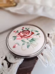 Vintage fickspegel