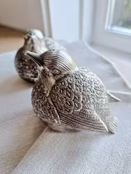 Vintage salt och pepparströare Sparvar
