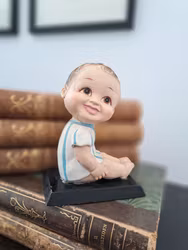 Vintage babyfigur