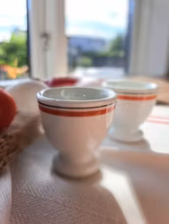 Vintage äggkoppar, 2 styck