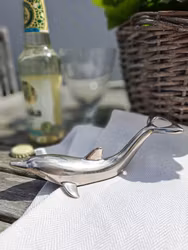 Vintage flasköppnare Delfin