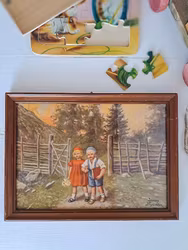 Vintage tryck av Jenny Nyström