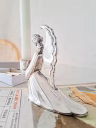 Vintage ljusstake Ängel