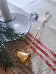 Vintage mässingsljussläckare