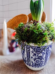 Vintage kruka, ytterfoder