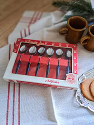 Vintage mockaskedar, Nils Johan, 6 styck