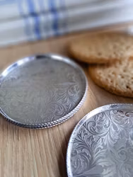 Glasunderlägg, 4 styck