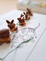 Miniatyrkaniner i trä