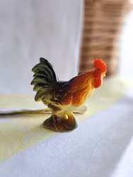 Miniatyrtupp, höna och kyckling