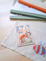 Påskkort av Margit Ekstam