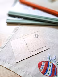 Påskkort av Margit Ekstam