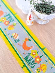 Löpare av textilformgivaren May Bühler