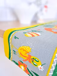 Löpare av textilformgivaren May Bühler