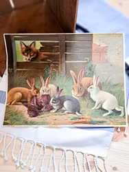 Plansch, Rare bits illustration av August Müller