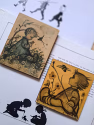 Tavlor, Berta Hummel, 2 styck