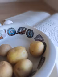 Uppläggningsfat Kastanj, Upsala Ekeby Gefle