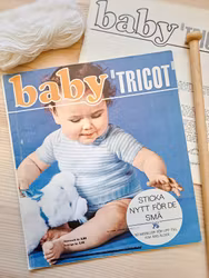 Häfte Stickbeskrivning, Baby "Tricot"