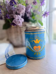 Plåtburk Allmoge
