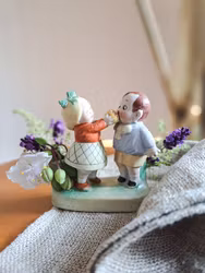 Figurin Flicka och pojke