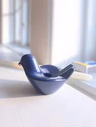 Ljusstake Fågel blå, Gabriel Keramik