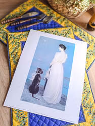 Konsttryck Sommarafton vid Skagen av konstnären Peder Severin Krøyer