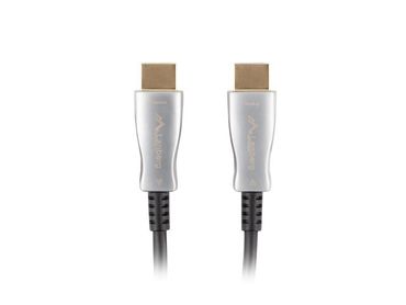 HDMI M/M V2.0 KABEL 20M OPTISK SVART AOC LANBERG