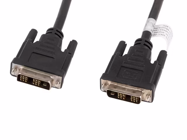 undefinedDVI-D(M)(18+1)->DVI-D(M)(18+1) KABEL 3M SVART ENKEL LÄNK LANBERGundefined