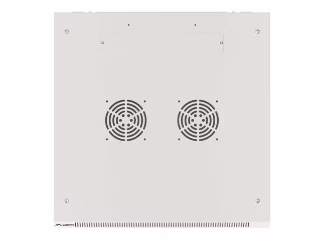 RACKSKÅP 19" VÄGGMONTERAT 6U/600X600 FÖR SJÄLVMONTERING MED METALLDÖRR GRÅ LANBERG (FLAT PACK)