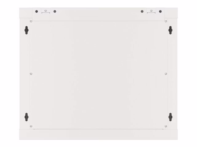 RACKSKÅP 19" VÄGGMONTERAT 9U/600X450 FÖR SJÄLVMONTERING MED METALLDÖRR GRÅ LANBERG (FLAT PACK)
