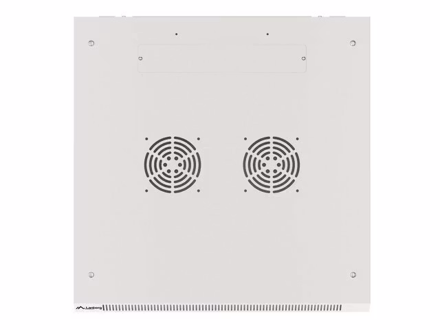 RACKSKÅP 19" VÄGGMONTERAT 9U/600X600 FÖR SJÄLVMONTERING MED METALLDÖRR GRÅ LANBERG (FLAT PACK)