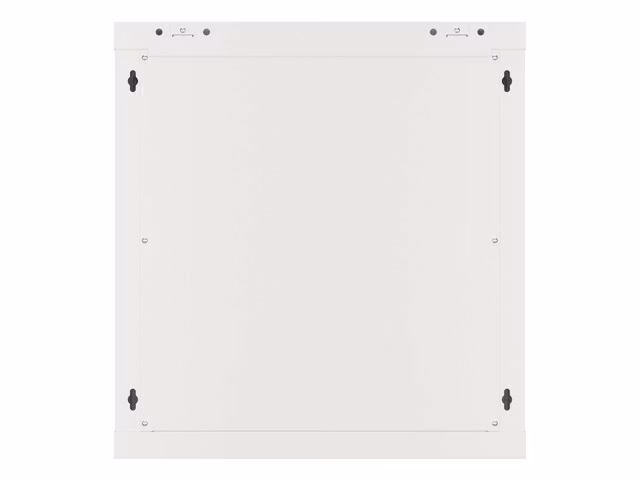 RACKSKÅP 19" VÄGGMONTERAT 12U/600X450 FÖR SJÄLVMONTERING MED METALLDÖRR GRÅ LANBERG (FLAT PACK)