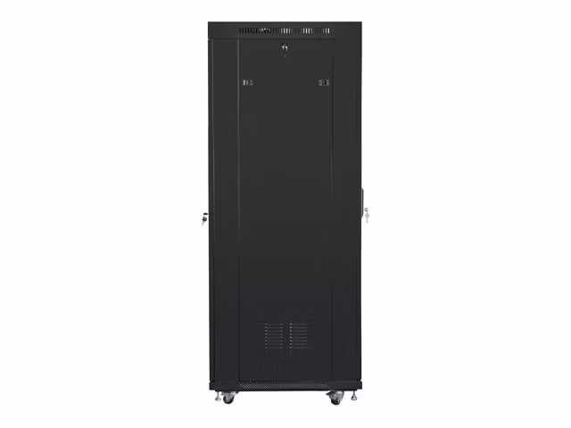 RACKSKÅP 19" FRISTÅENDE 37U/600X800 (FLAT PACK) MED NÄTDÖRR LCD SVART LANBERG V2