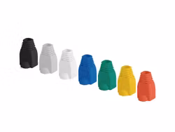 DRAGAVLASTNING RJ45 (BOOT CAP) LANBERG SVART (100-PACK)
