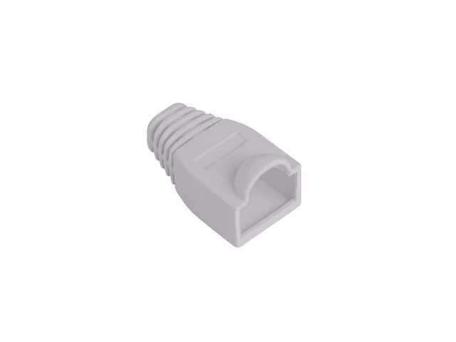 DRAGAVLASTNING RJ45 (BOOT CAP) LANBERG GRÅ (100-PACK)