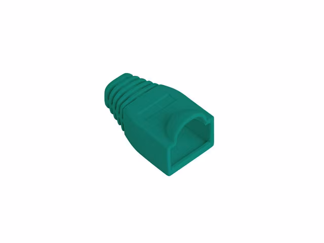DRAGAVLASTNING RJ45 (BOOT CAP) LANBERG GRÖN (100-PACK)