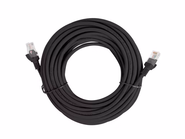 PATCHKABEL CAT.5E UTP 5M SVART FLUKE PASSED BOX LANBERG