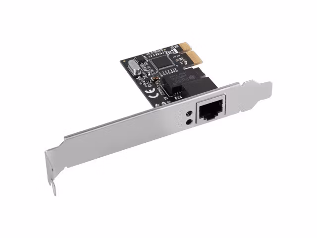 undefinedPCI-EXPRESS->RJ45 ETHERNET ADAPTER NÄTVERKSKORT LANBERG PCI-E X1 1X RJ45 1GB RTL8111C LÅG PROFILundefined