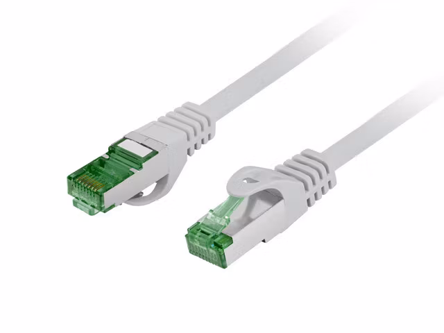 PATCHKABEL CAT.7 S/FTP LSZH CU 2M GRÅ FLUKE PASSED LANBERG