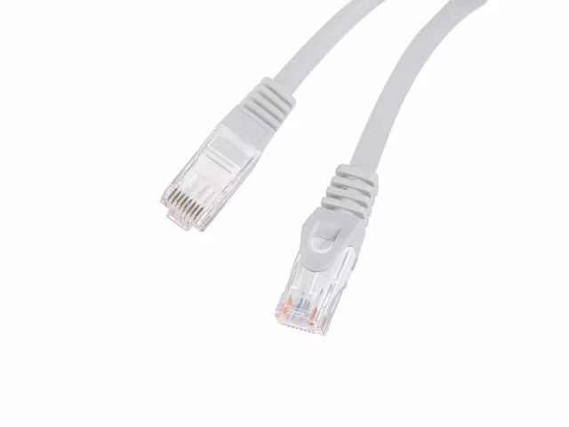 PATCHKABEL CAT.6 UTP LSZH CU 0,5M GRÅ FLUKE PASSERADE LANBERG