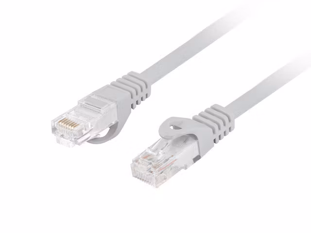 PATCHKABEL CAT.6 UTP LSZH CU 3M GRÅ FLUKE PASSERADE LANBERG